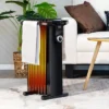 Costway 1500W Electric Space Heater Oil Filled Radiator Heater W/ Foldable Rack WhiteBlack -Costway GUEST 36d045a0 85a5 4e7b 8543 5590697c680a