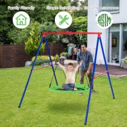 Costway 660 Lbs Saucer Tree Swing 40 Inch Kids Toddler Swing Set With Adjustable Ropes 20 Costway 660 Lbs Saucer Tree Swing 40 Inch Kids Toddler Swing Set With Adjustable Ropes -Costway GUEST 379f7fe2 4749 4452 8f2d d718b6ea035f
