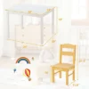 Costway 5 Piece Kids Wood Table Chair Set Activity Toddler Playroom Furniture Colorful 1 Costway 5 Piece Kids Wood Table Chair Set Activity Toddler Playroom Furniture Colorful -Costway GUEST 3827f7e5 8a62 466a 9291 691bc6feb300