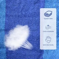 Costway Hammock Rope Chair Patio Porch Yard Tree Hanging Air Swing Outdoor (Blue) -Costway GUEST 383270b5 2890 4bb0 99e4 f8b0792633a0