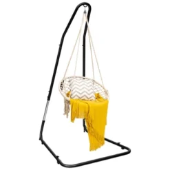 Costway Patio Adjustable 77" To 93" Hammock Chair Stand Hanging Chair Stand 18 Costway Patio Adjustable 77" To 93" Hammock Chair Stand Hanging Chair Stand -Costway GUEST 3d1c1c72 6aca 4173 b833 1829b310d1b5