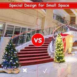 Costway 5'/6'/7'/8' /9' PVC Artificial Pencil Christmas Tree Slim Green 22 Costway 5'/6'/7'/8' /9' PVC Artificial Pencil Christmas Tree Slim Green -Costway GUEST 3da07433 417d 4408 856c be620f6f7a0a