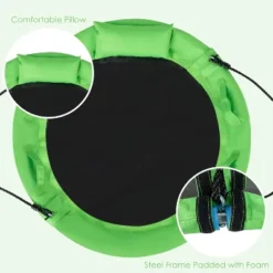 Costway 660 Lbs Saucer Tree Swing 40 Inch Kids Toddler Swing Set With Adjustable Ropes 15 Costway 660 Lbs Saucer Tree Swing 40 Inch Kids Toddler Swing Set With Adjustable Ropes -Costway GUEST 404d08c8 a319 4d14 bb98 f466a024772c