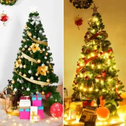 Costway Artificial PVC Christmas Tree W/Stand Holiday Season Indoor Outdoor Green 16 Costway Artificial PVC Christmas Tree W/Stand Holiday Season Indoor Outdoor Green -Costway GUEST 438632f4 342f 45a8 ab23 9715700d1254