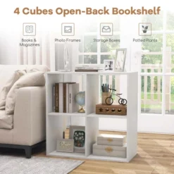 Costway 4/6/8/9-Cube Open Bookshelf With Anti-tip Kits Home Modern Style Storage Shelf For Study -Costway GUEST 47bc1d45 ac18 4c2a 9996 d188b426c0f6