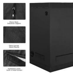 Costway Indoor Grow Tent Room Reflective Hydroponic Non Toxic Clone Hut 6 Size (48''X24''X60'') 12 Costway Indoor Grow Tent Room Reflective Hydroponic Non Toxic Clone Hut 6 Size (48''X24''X60'') -Costway GUEST 49b25a1c 3b7d 4d34 8812 1e4343d45d4c 1