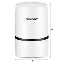 Costway Air Purifier Mini Ionic HEPA W/2pcs 3-in-1 Composite HEPA Filter Nightlight, USB -Costway GUEST 4c7bdaff 0a4a 45b3 8b79 e08578c6008b