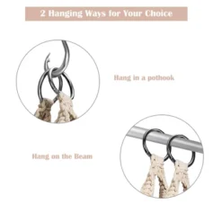 Costway Hanging Hammock Chair Macrame Swing Hand Woven Cotton Backrest -Costway GUEST 4da4c5c8 ec8b 4bd1 9297 233169597316