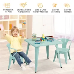Costway Kids Steel 27'' Square Table Children Play Learn Activity Table Indoor Outdoor 18 Costway Kids Steel 27'' Square Table Children Play Learn Activity Table Indoor Outdoor -Costway GUEST 53ae5c3b f841 44aa 97b1 d1975870e688