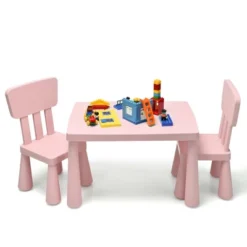 Costway Kids Table & 2 Chairs Set Toddler Activity Play Dining Study Desk Baby Gift -Costway GUEST 53bd2ff2 ee55 4706 a510 5c0ecfa49b45