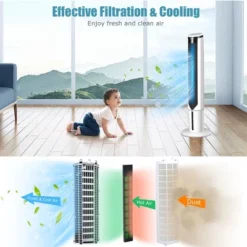 Costway 41'' Evaporative Air Cooler Quiet Cooling Oscillating Fan With Remote Control -Costway GUEST 5570f188 f7ef 4cf7 b261 2c33179bee55