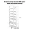 Costway Patented Wooden Shoes Storage Stand 7 Tiers Big Shoe Rack Organizer Multi-Shoe Rack -Costway GUEST 55ac1fa2 f7f9 418d 8894 35aaa7fdfa94