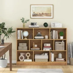 Costway 10-Cube Bookcase 41" Wooden Toy Storage Organizer For Kids Bookshelf White/Natural 15 Costway 10-Cube Bookcase 41" Wooden Toy Storage Organizer For Kids Bookshelf White/Natural -Costway GUEST 56debf3f d7ea 46f2 89e2 21b33505cd64