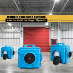 Costway Industrial Commercial Hape Air Scrubber Negative Air Purifier 500-2000sq.ft -Costway GUEST 57fec090 e7ad 4934 9208 465f8266faa8