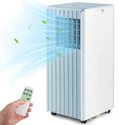 Costway 7100 BTU (10000 BTU ASHARE) Portable Air Conditioner 3-in-1 AC Unit With Cool Dehum Fan Sleep Mode 12 Costway 7100 BTU (10000 BTU ASHARE) Portable Air Conditioner 3-in-1 AC Unit With Cool Dehum Fan Sleep Mode - Image 10