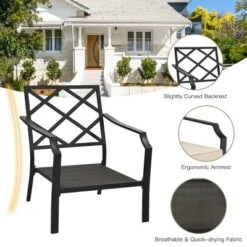 Costway 4 PCS Patio Furniture Set Cushion Sofa Loveseat Sectional Garden Deck Poolside 15 Costway 4 PCS Patio Furniture Set Cushion Sofa Loveseat Sectional Garden Deck Poolside -Costway GUEST 5a90f973 ffaa 403c a6e0 ae667f01eff5