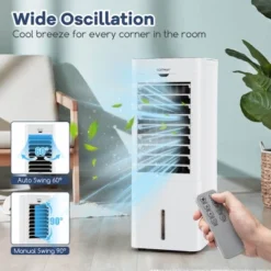 Costway Evaporative Air Cooler/Heater 4-in-1 Windowless Oscillating Swamp Cooler 3 Modes -Costway GUEST 5c934c1f a00e 42f0 8b1d 079e26b56bff