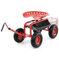 Costway Garden Cart Rolling Work Seat Wagon Scooter For Planting With Extendable Handle Blue/Red/Green 25 Costway Garden Cart Rolling Work Seat Wagon Scooter For Planting With Extendable Handle Blue/Red/Green -Costway GUEST 5d01627b fff9 4c1e a8bb bd75c1ffdc45