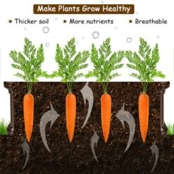 Costway 48''x24'' Raised Garden Bed Rectangle Plant Box Planter Flower Vegetable Brown -Costway GUEST 5dfbe7b1 20ce 4f8f 9830 c97879874dcb