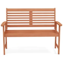 Costway Patio Solid Wood Loveseat With Inclined Backrest & Slatted Seat Teak Painting 20 Costway Patio Solid Wood Loveseat With Inclined Backrest & Slatted Seat Teak Painting -Costway GUEST 5feebb7b 3452 4a65 9b3d 9217e184ea73