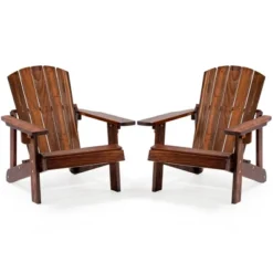 Costway 110 LBS Capacity Kid's Adirondack Chair Patio Wood High Backrest Arm Rest 21 Costway 110 LBS Capacity Kid's Adirondack Chair Patio Wood High Backrest Arm Rest -Costway GUEST 608f3ffa 042e 4dab b41e a81c7d2796a6