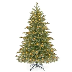 Costway 6/7/8 FT Artificial Christmas Tree With 590 Branch Tips 240/340/410 Warm White LED Lights 23 Costway 6/7/8 FT Artificial Christmas Tree With 590 Branch Tips 240/340/410 Warm White LED Lights -Costway GUEST 608fb864 7350 4a1b ba70 b74aebdf79ab