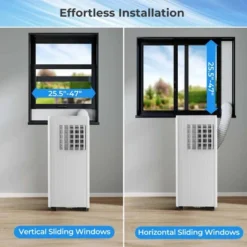 Costway 7100 BTU (10000 BTU ASHRAE) Portable Air Conditioner 3-in-1 10000 BTU AC Unit With Dehumidifier And Cool And Fan -Costway GUEST 610004bc b66d 4937 bfb5 4f3ad73425b2