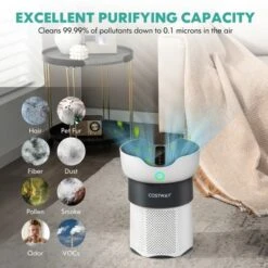 Costway Air Purifier For Home Office Up To 1300 Sq Ft H13 True HEPA Filter Air Cleaner 18 Costway Air Purifier For Home Office Up To 1300 Sq Ft H13 True HEPA Filter Air Cleaner -Costway GUEST 627e147f 3d14 4bc2 a035 6bcda105eff4