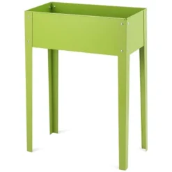 Costway 24'' X12'' Outdoor Elevated Garden Plant Stand Raised Tall Flower Bed Box -Costway GUEST 638ade8d cf79 43c4 bd13 b01f8e767d48
