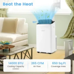 Costway 14000 BTU Inverter Portable Air Conditioner With APP Voice & Remote Control 16 Costway 14000 BTU Inverter Portable Air Conditioner With APP Voice & Remote Control -Costway GUEST 64e78321 a972 45c9 ae86 b187c2ba232b