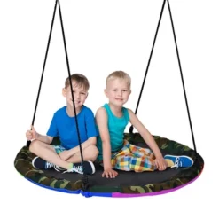 Costway 40'' Flying Saucer Tree Swing For Kids Round Tree Swing For Outdoor 22 Costway 40'' Flying Saucer Tree Swing For Kids Round Tree Swing For Outdoor -Costway GUEST 693aee28 3b94 4800 8c89 214f3c105d3c