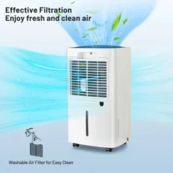 Costway 1500 Sq. Ft Portable 24 Pints Dehumidifier For Medium To Large Spaces -Costway GUEST 69a1c569 99dd 4087 be4c d8e6f53e2f44