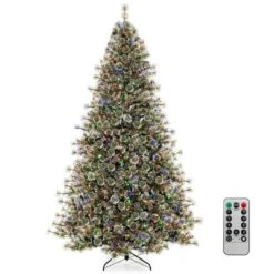 Costway 6/7.5/9 FT Artificial Christmas Tree With 360° Quick Power Connector 598/1086/1714 Pine Needles -Costway GUEST 6aa7d818 d0e0 4e39 b043 f0f70efbd832