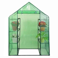 Costway Portable Mini Walk In Outdoor 4 Tier 8 Shelves Greenhouse -Costway GUEST 6c9c9937 8852 4175 bec0 80e9016decc7