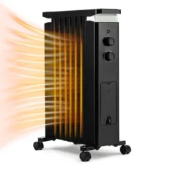 Costway 1500W Oil Filled Radiator Heater Electric Space Heater W/ Humidifier WhiteBlack -Costway GUEST 6cf9142b d79a 4cdf 892e 3686bb23f2ed