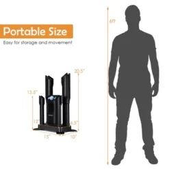 Costway Electric Shoe Boot Dryer 4 Shoes W/ 180 Mins Timer -Costway GUEST 6ed963d0 e977 4af0 b0e7 2e40ecce2f35