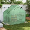 Costway 6 X 3 X 5.5FT Mini Walk-in Greenhouse With PE Cover Rustproof PE-Coated Metal Frame -Costway GUEST 6f9563d6 9d78 4aad b974 0c2ef62d1ba9