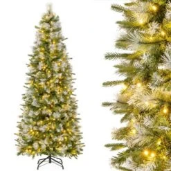 Costway 6/7.5/9 FT Pre-Lit Artificial Christmas Tree With 580/820/1228 Frosted Tips 470 LED Lights -Costway GUEST 70f1ea5c af5a 4961 91a3 ffc1e48ad4e4