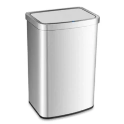 Costway 13.2 Gallon Step Trash Can Stainless Steel Airtight Garbage Bin For Home Kitchen -Costway GUEST 7212a924 4352 4228 8b1f 3eba0e4c8cf3