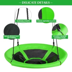 Costway 40'' Nest Tree Swing Outdoor Round Swing For Backyard BlueGreen -Costway GUEST 73f67758 098c 4215 a9e3 672459ed3dcf