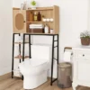 Costway Over The Toilet Storage Cabinet Space-saving Toilet Organizer With PE Rattan Door -Costway GUEST 761829cd b288 476a 9b7b 36c41a8cdfdc
