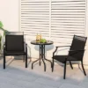 Costway Patio Chairs Set Of 2 With All Weather Breathable Fabric High Backrest Blue/Coffee/Black -Costway GUEST 7a0fd461 91aa 4062 8749 28e3073747ce