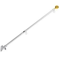 Costway American Flag Kit Wall Mount 5 Ft Spinning Pole 3'x5' US Flag Gold Ball Aluminum -Costway GUEST 7ae6a391 fcf5 4538 acc8 45db0a51f1f2