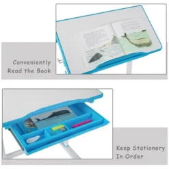 Costway Height Adjustable Children's Desk Chair Set Multifunctional Study Drawing -Costway GUEST 7b7fc075 f78f 4ba6 96b2 8fad7c090f9c