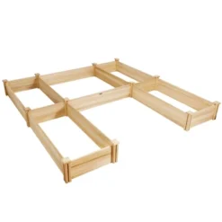 Costway Raised Garden Bed Wooden Garden Box Planter Container U-Shaped Bed 92.5x95x11in 13 Costway Raised Garden Bed Wooden Garden Box Planter Container U-Shaped Bed 92.5x95x11in -Costway GUEST 7bd02cc3 9f59 4f00 b1f2 644b827766f3