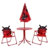 Costway Kids Patio Set Table And 2 Folding Chairs W/ Umbrella Beetle Outdoor Garden Yard 1 Costway Kids Patio Set Table And 2 Folding Chairs W/ Umbrella Beetle Outdoor Garden Yard -Costway GUEST 7c1065bf 35d3 47a7 98bc ede3995293df