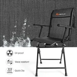 Costway Swivel Hunting Chair Foldable Mesh Chair W/ Armrests For Outdoor Activities 18 Costway Swivel Hunting Chair Foldable Mesh Chair W/ Armrests For Outdoor Activities -Costway GUEST 7d063949 c7f3 4623 9cfe 5a1273926ec8