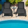 Costway Outdoor Adjustable Chaise Lounge Patio 6-Position Recliner With Wheels 1 Costway Outdoor Adjustable Chaise Lounge Patio 6-Position Recliner With Wheels -Costway GUEST 8108b539 64ff 4df8 b206 f5514792f7f6