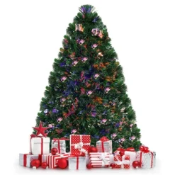 Costway Pre-Lit Fiber Optic Artificial PVC Christmas Tree Tabletop 3Ft -Costway GUEST 81f41cc9 21b8 4873 9022 99bc9db1998b