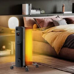 Costway Oil Radiant Heater With Adjustable Thermostat Remote Overheat & Tip-Over Protection 12 Costway Oil Radiant Heater With Adjustable Thermostat Remote Overheat & Tip-Over Protection -Costway GUEST 83559e32 b473 4671 9143 2edc6e4343a9